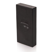 Todd Reed one hitter box made with Aluminum, white brilliant cut diamonds (~14ct), and a raw diamond cube (~.40ct)